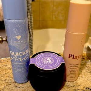 Three for one brand new hair products